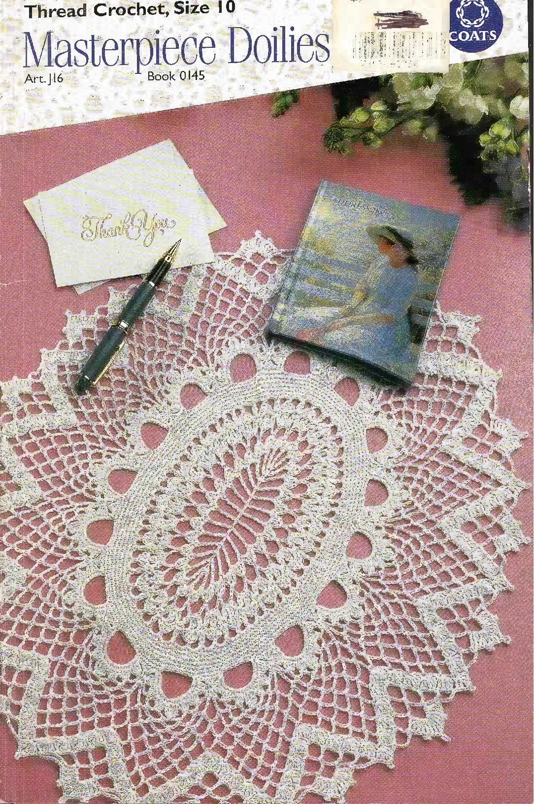 Coats Masterpiece Doilies – Art. J16, Book 0145 (2001)