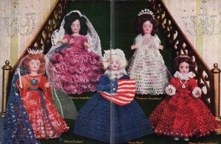 DMC Vol 406 Dolls of Famous Women in History (1953)