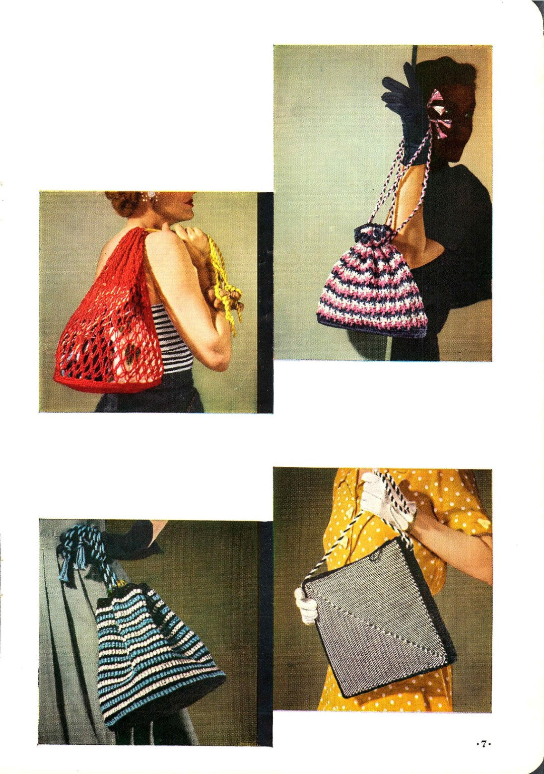 Quick Crochet, Book No. 300 (21 Easy-To-Do Items in New "Speed-Cro-Sheen"), 1953