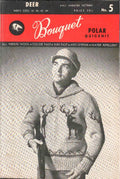 Bouquet Polar Quickknit – Deer Men’s 4-Ply Sweater Pattern No. 5 (circa 1950s–1960s)