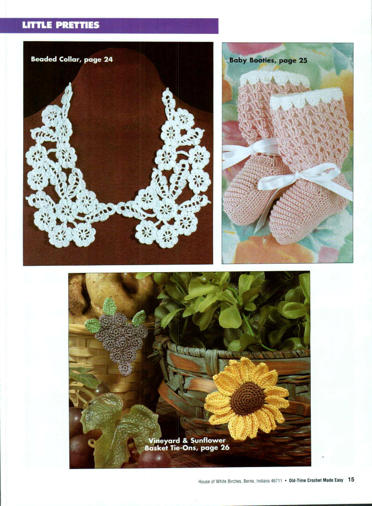 Old-Time Crochet Made Easy (1996)