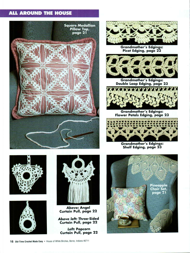 Old-Time Crochet Made Easy (1996)