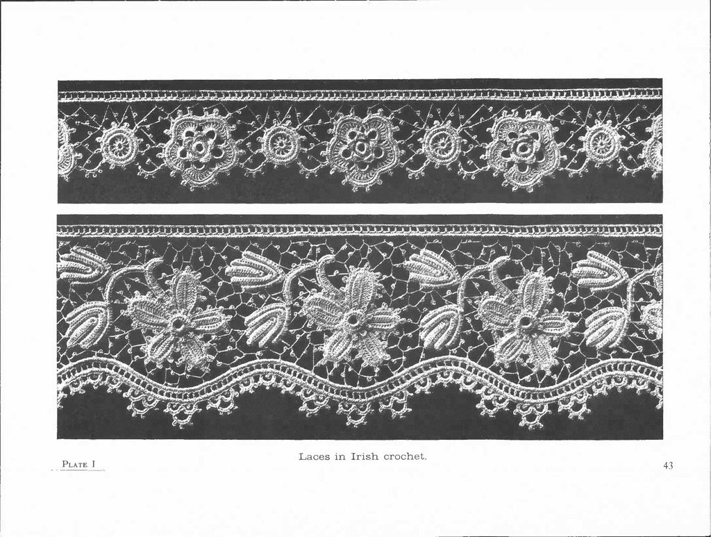 Masterpieces of Irish Crochet Lace: Techniques, Patterns, Instructions, (Dover Needlework Series), 1986