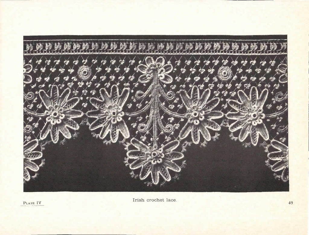 Masterpieces of Irish Crochet Lace: Techniques, Patterns, Instructions, (Dover Needlework Series), 1986