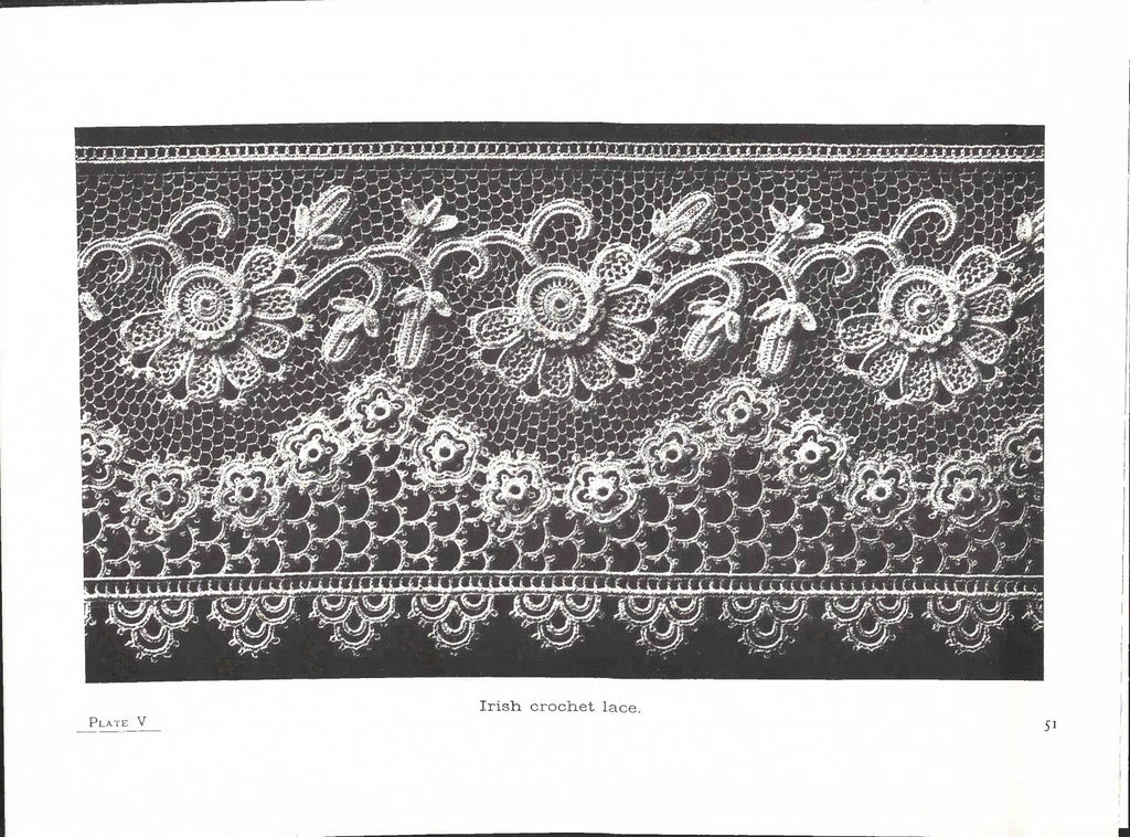 Masterpieces of Irish Crochet Lace: Techniques, Patterns, Instructions, (Dover Needlework Series), 1986