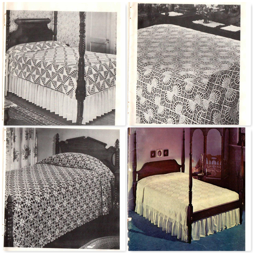 Old Favorites in Crocheted Bedspreads (Lily Design Book No. 210)