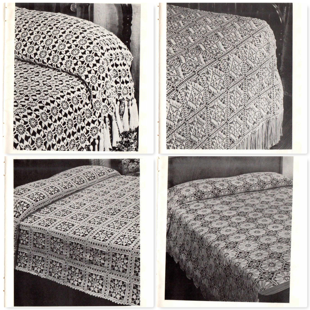Old Favorites in Crocheted Bedspreads (Lily Design Book No. 210)