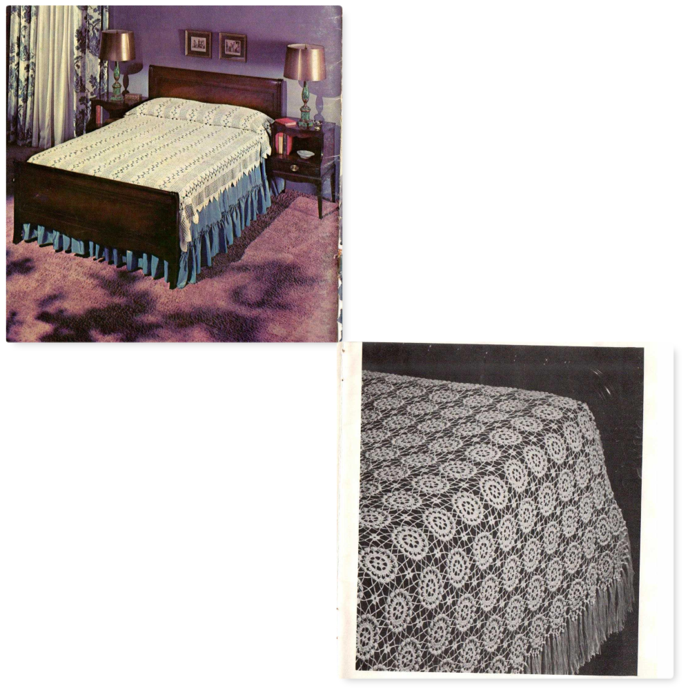 Old Favorites in Crocheted Bedspreads (Lily Design Book No. 210)