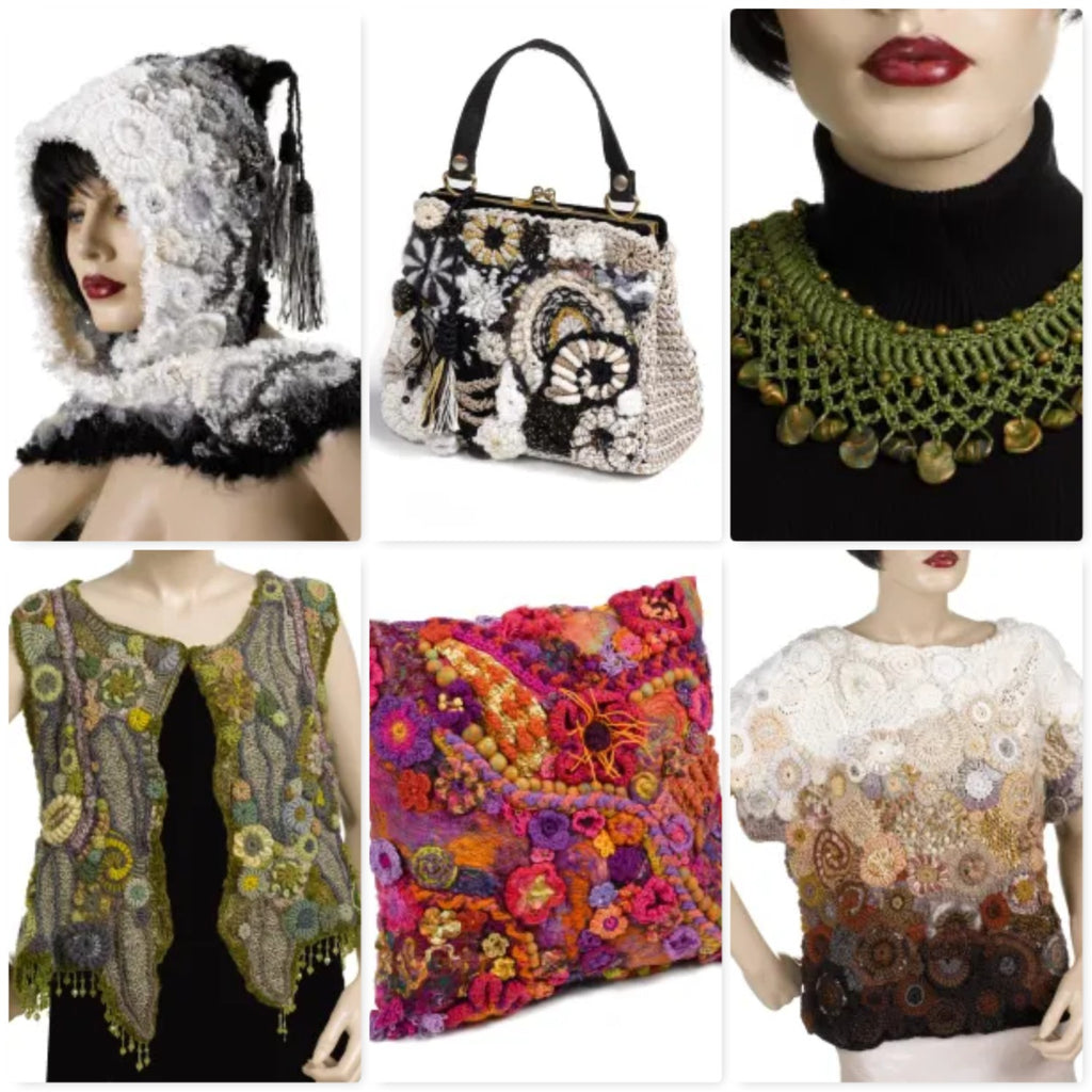 Freeform Crochet and Beyond • Bags, Cushions, Hats, Scarves & More • Renate Kirkpatrick (2008)
