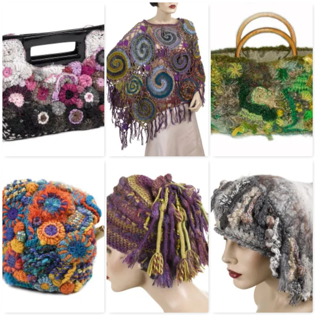 Freeform Crochet and Beyond • Bags, Cushions, Hats, Scarves & More • Renate Kirkpatrick (2008)