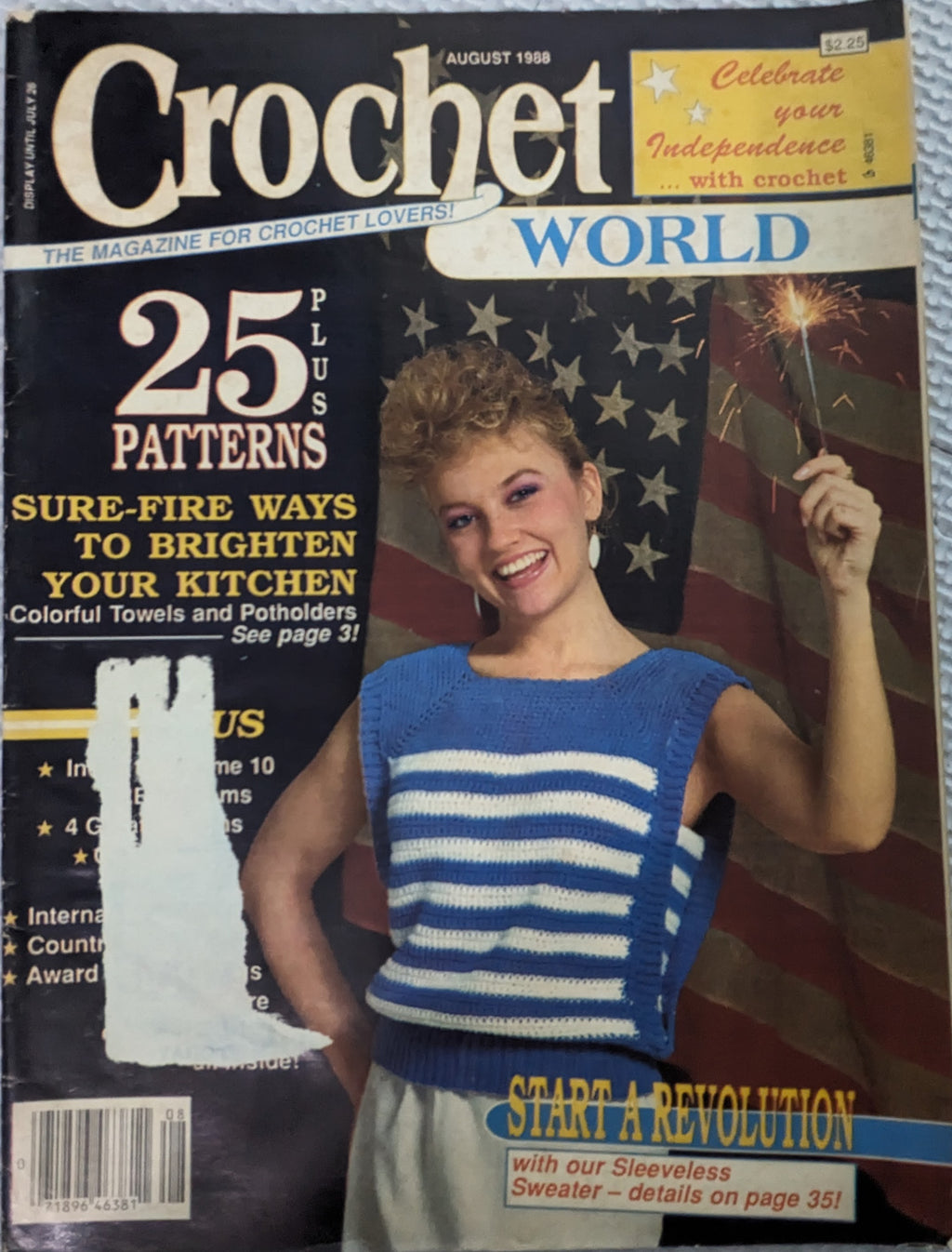 Crochet World August 1988