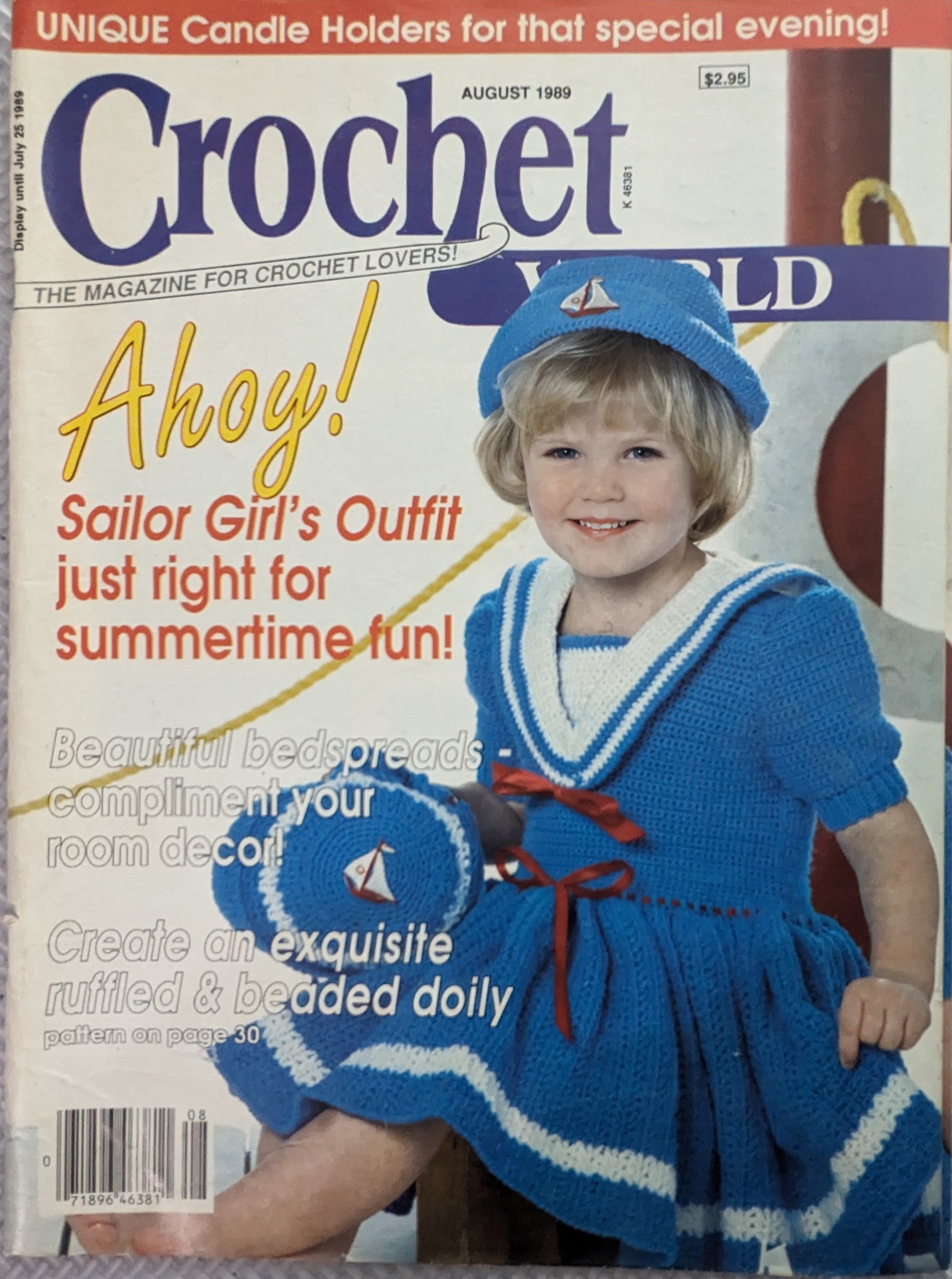 Crochet World August 1989