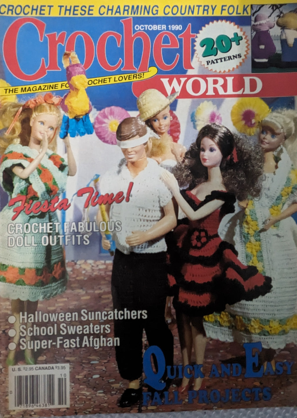 Crochet World October 1990