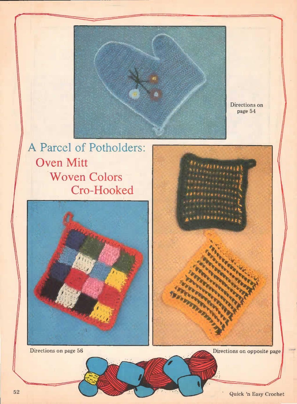 Crochet World's Quick & Easy Crochet #2, 1985 (Special Issue No. 2)