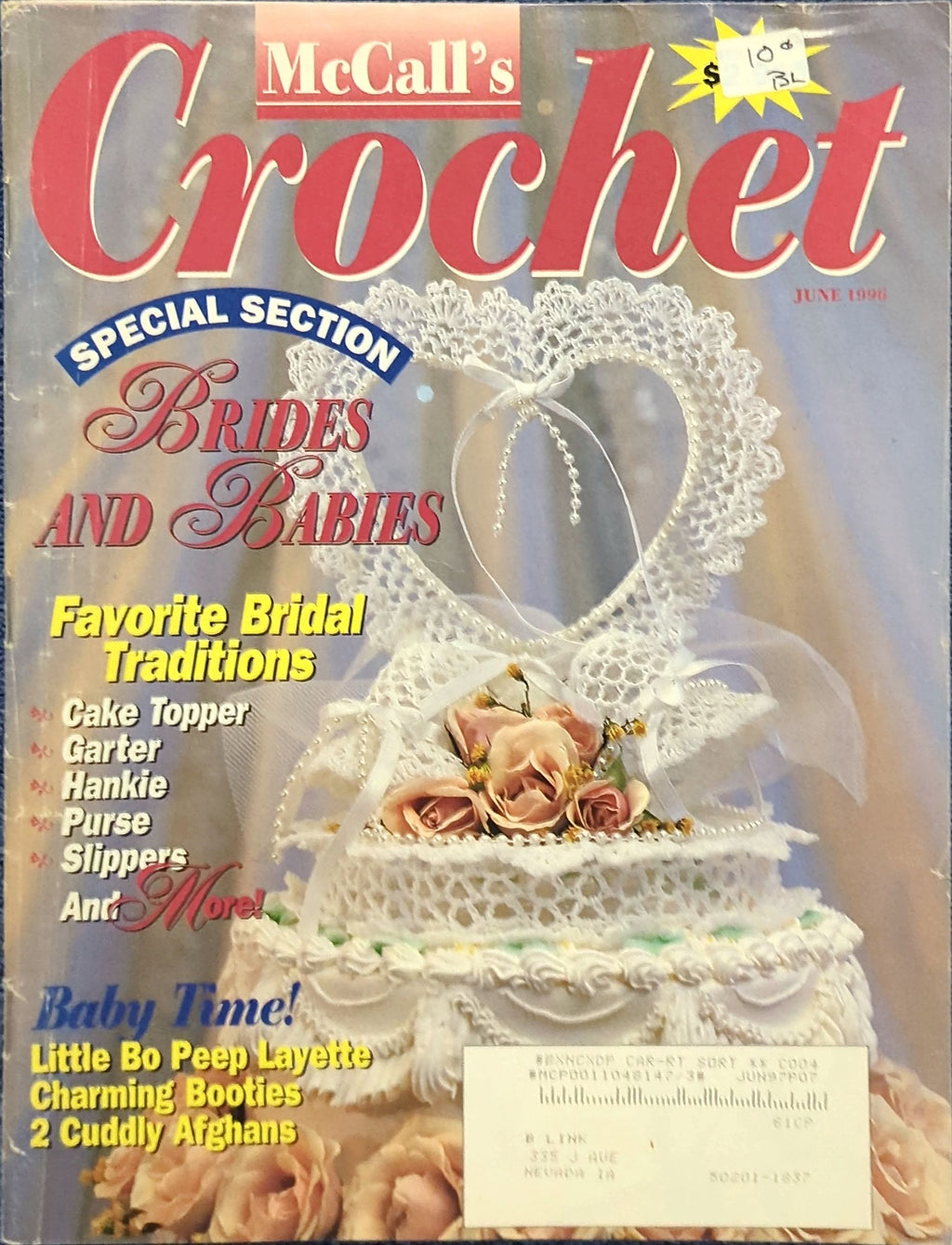 McCall's Crochet June 1996 Vol. 10 No. 3