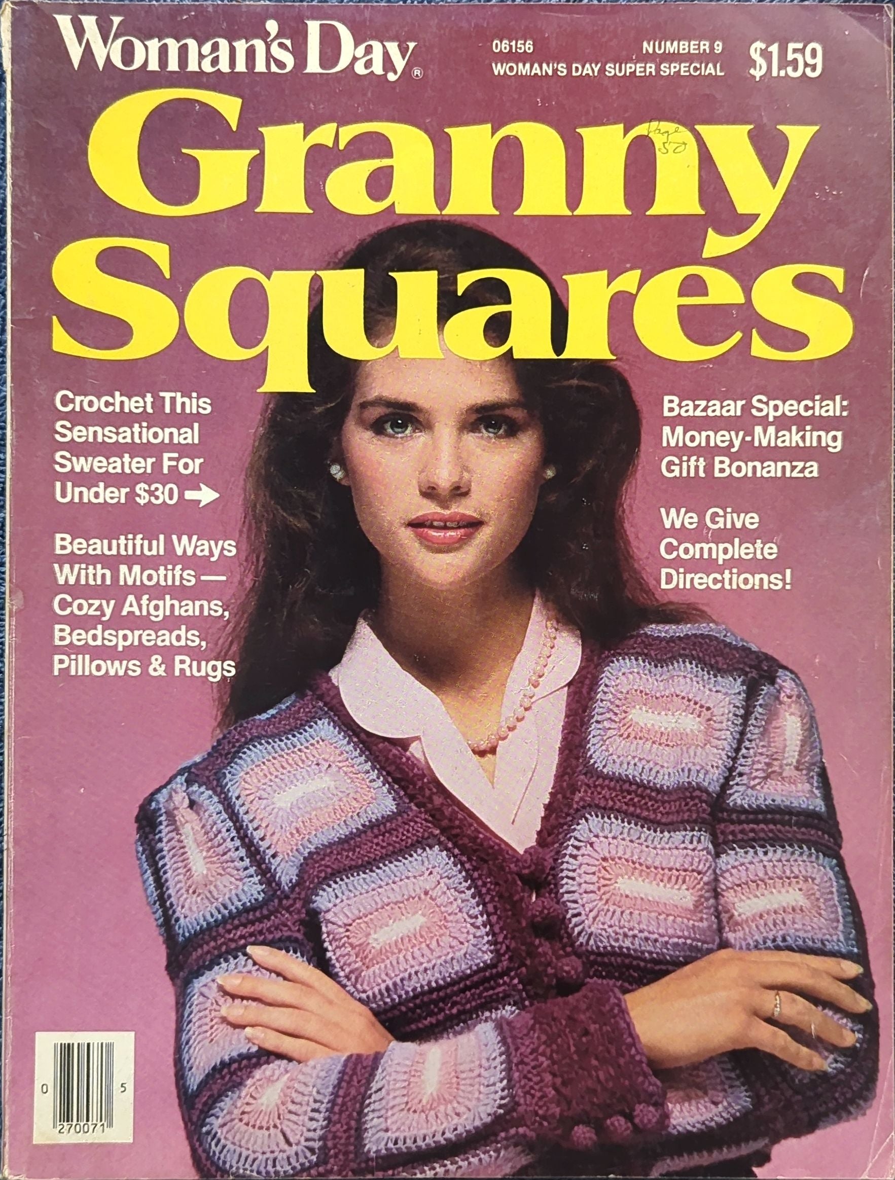 Woman's Day Granny Squares Number 9 (circa 1977)