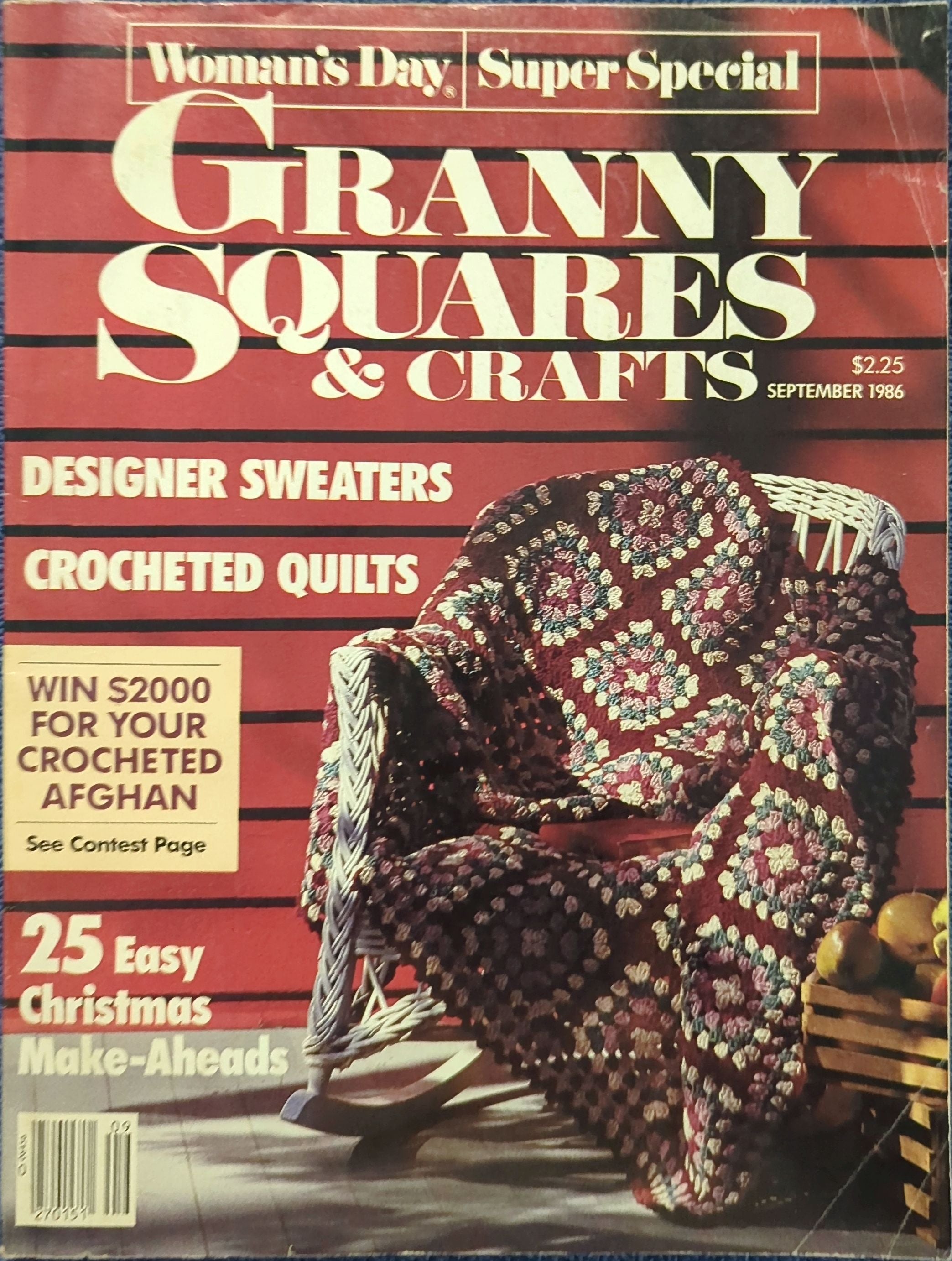 Woman's Day Granny Squares & Crafts (September 1986)