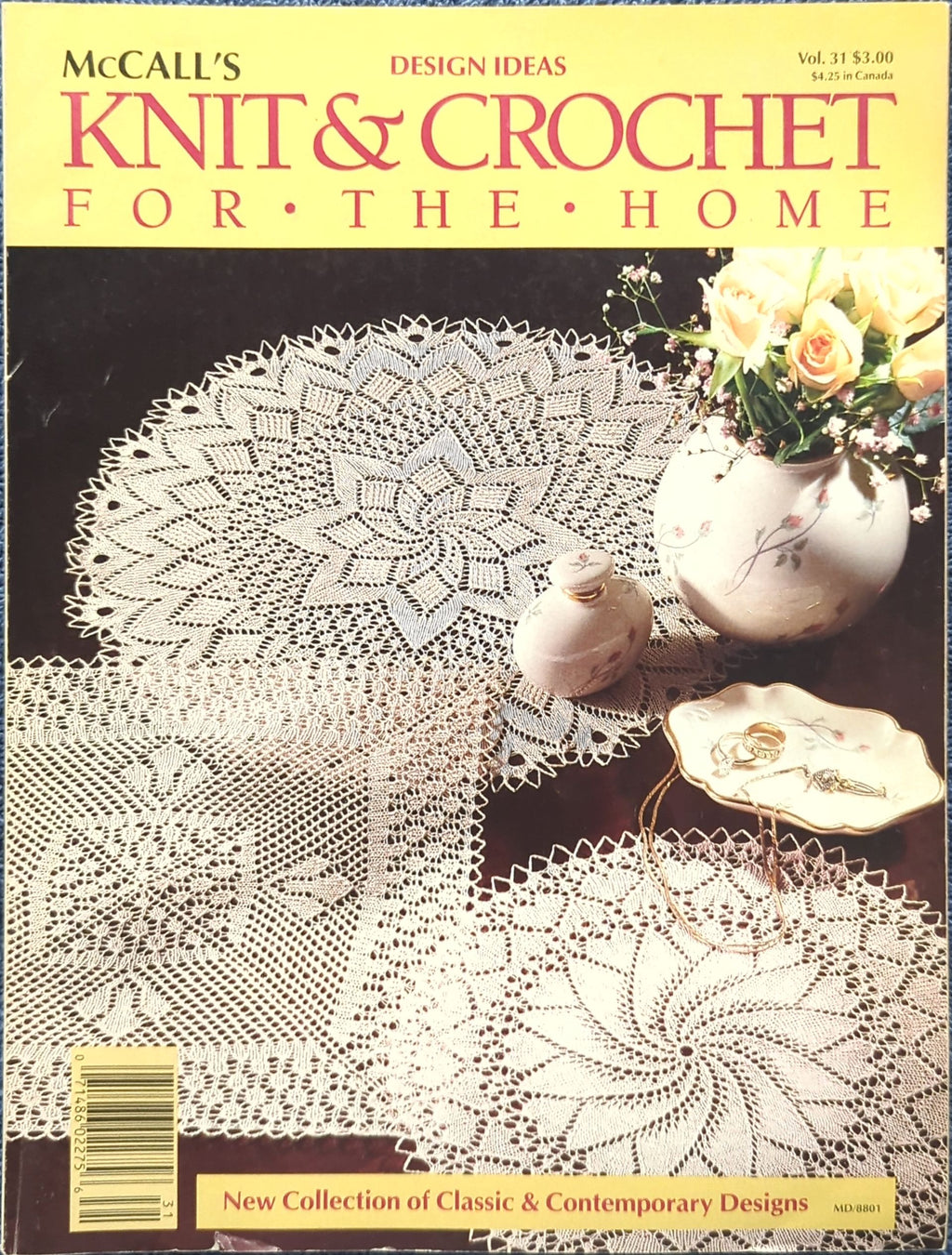 McCall's Design Ideas Knit & Crochet for the Home Vol. 31 (1988)