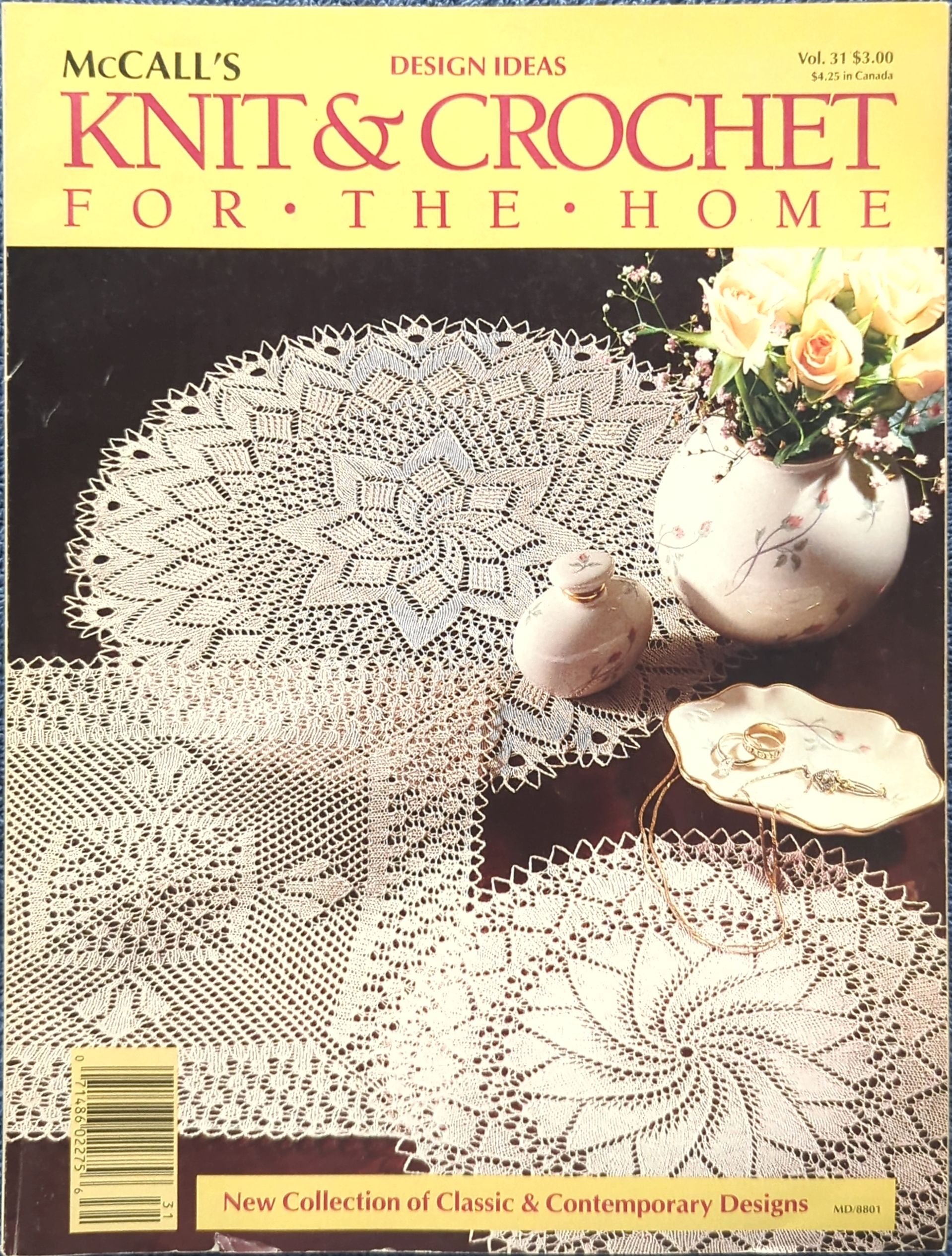McCall's Design Ideas Knit & Crochet for the Home Vol. 31 (1988)