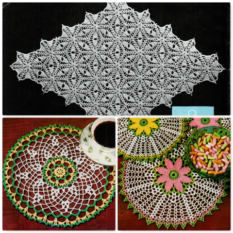 American Thread Company Star Doily Book No. 131 – Doilies (Crocheted • Knitted • Tatted • Beaded • Pineapples • Ruffles) ~1956