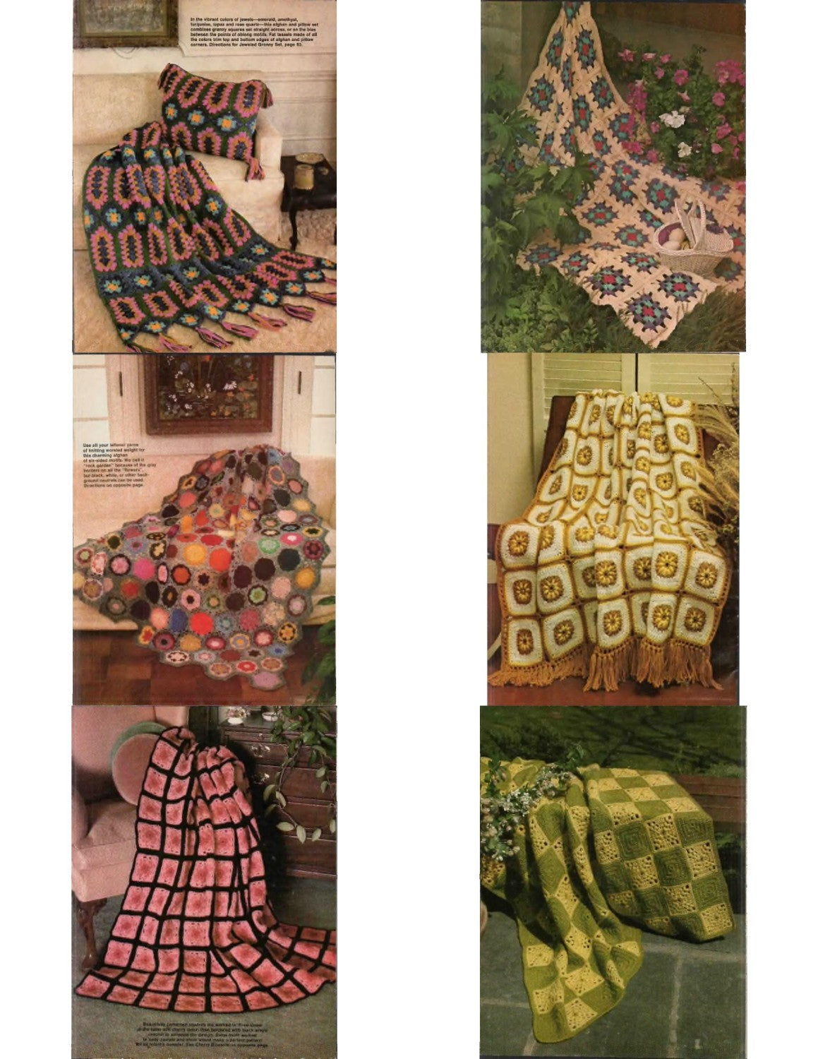 McCall’s Handcrafts Volume III – Afghans 1975 / 1976