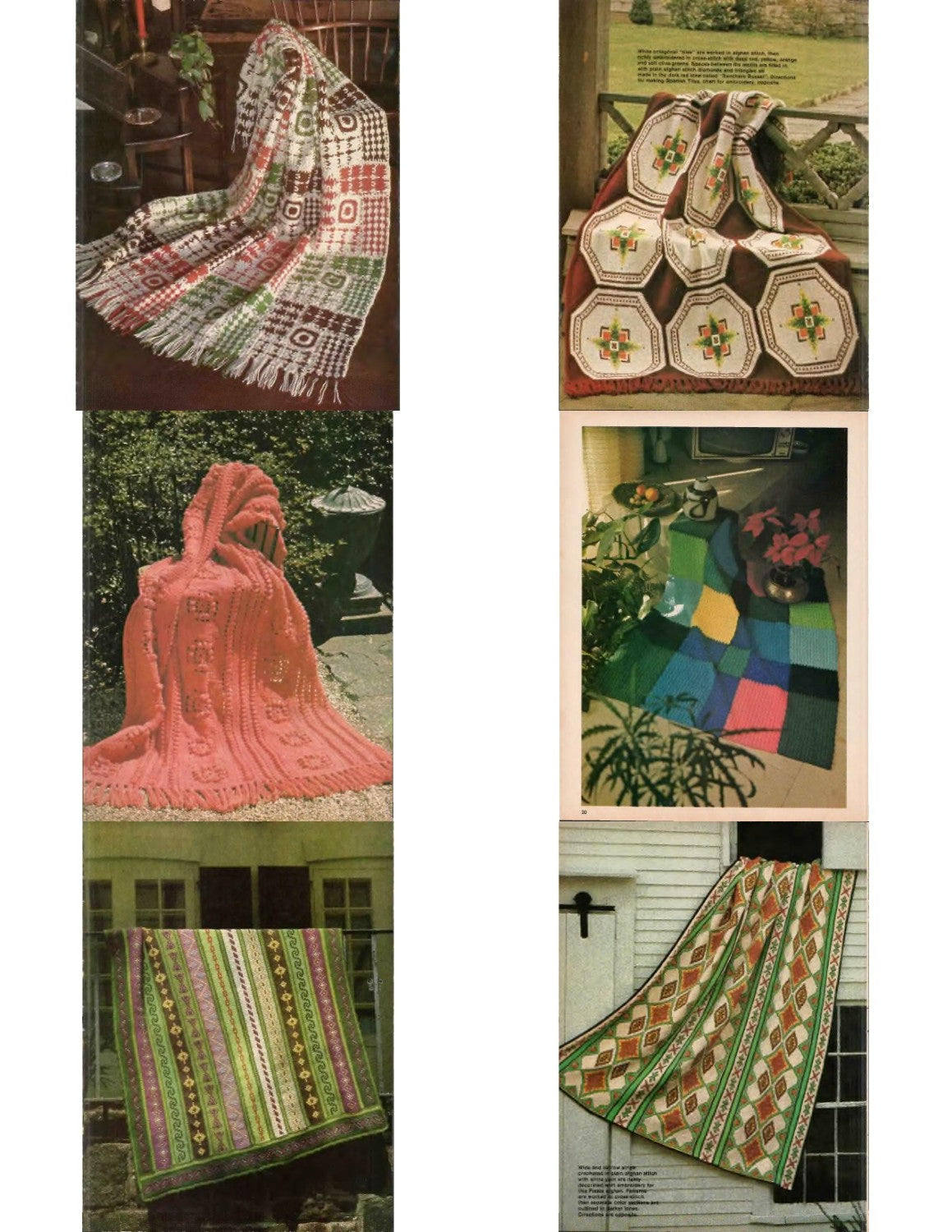 McCall’s Handcrafts Volume III – Afghans 1975 / 1976