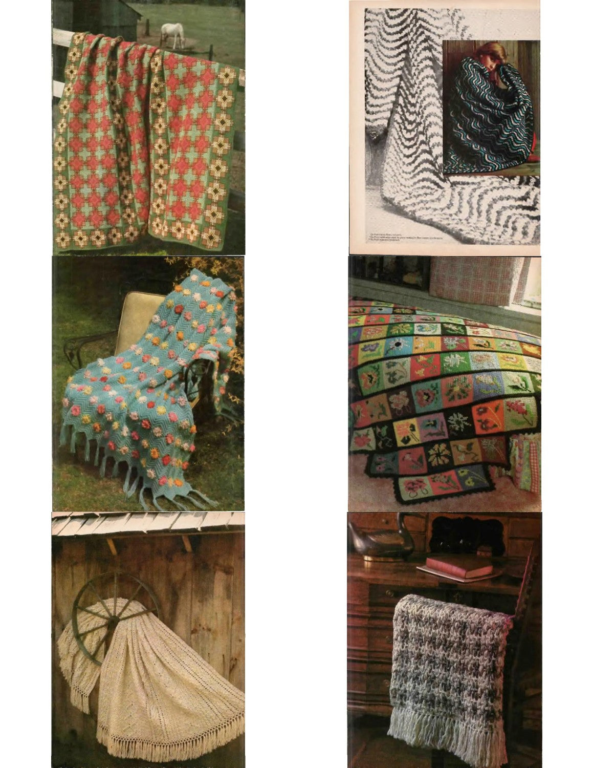 McCall’s Handcrafts Volume III – Afghans 1975 / 1976