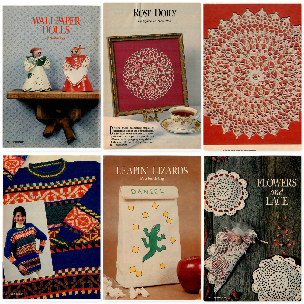 Workbasket (The World’s Largest Needlework and Crafts Magazine), February/March 1993 (Volume 58, Number 3)