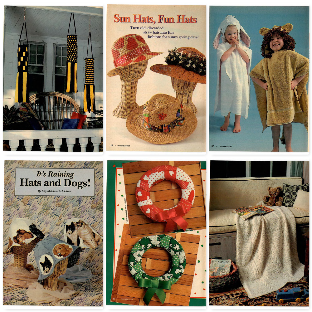 Workbasket (Largest Needlework and Crafts Magazine), February/March 1995 (Volume 60, Number 3) – 60th Anniversary Issue