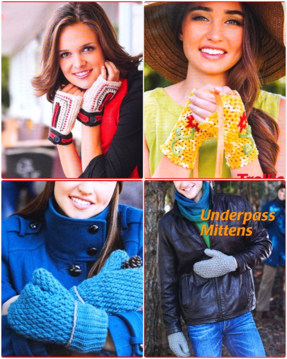 Crocheted Mitts & Mittens (2011)