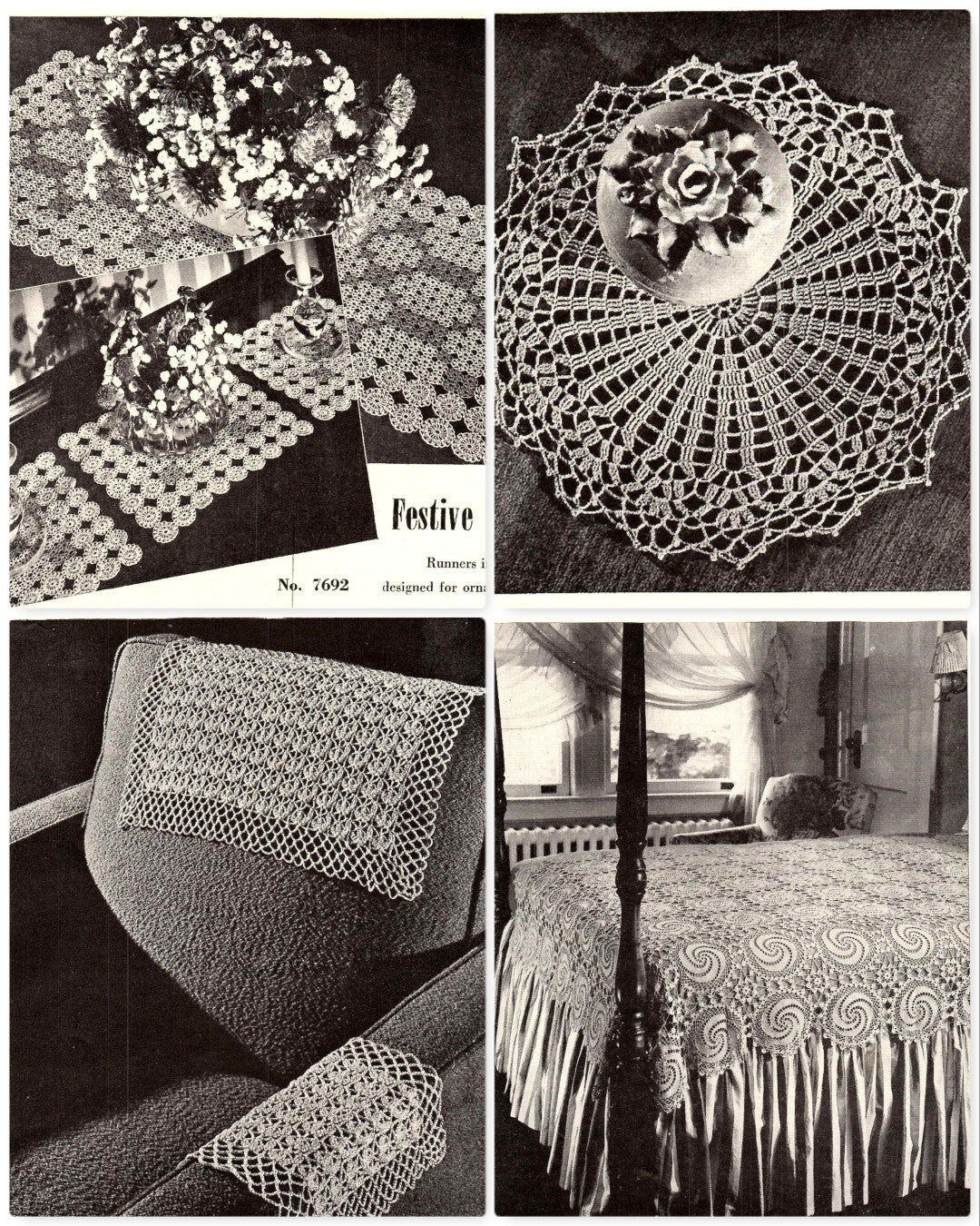 Clark's O.N.T. Home Favorites in Crochet, Book No. 214, 1944 (First Edition)