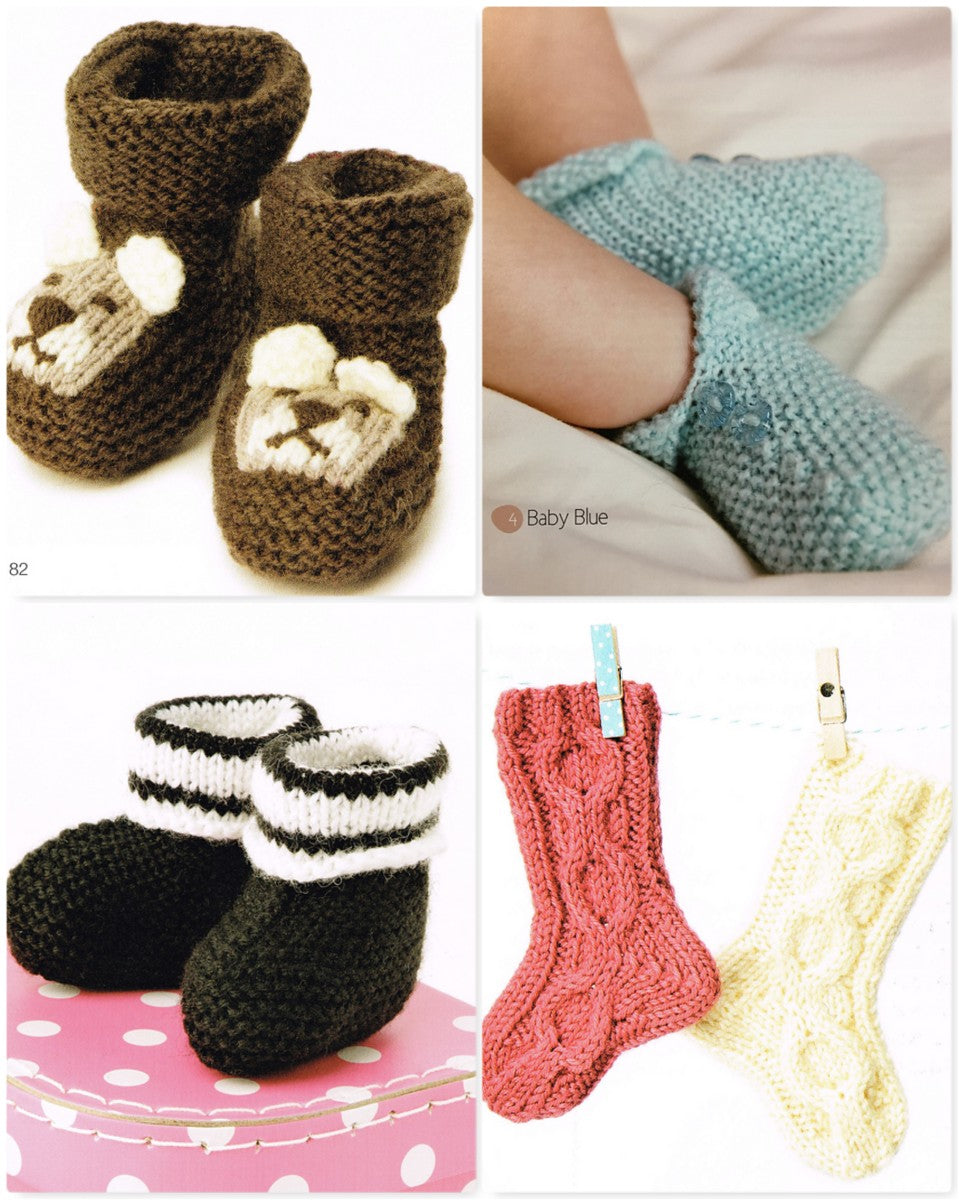 Baby Booties and Socks: 50 Knits for Tiny Toes (2013)
