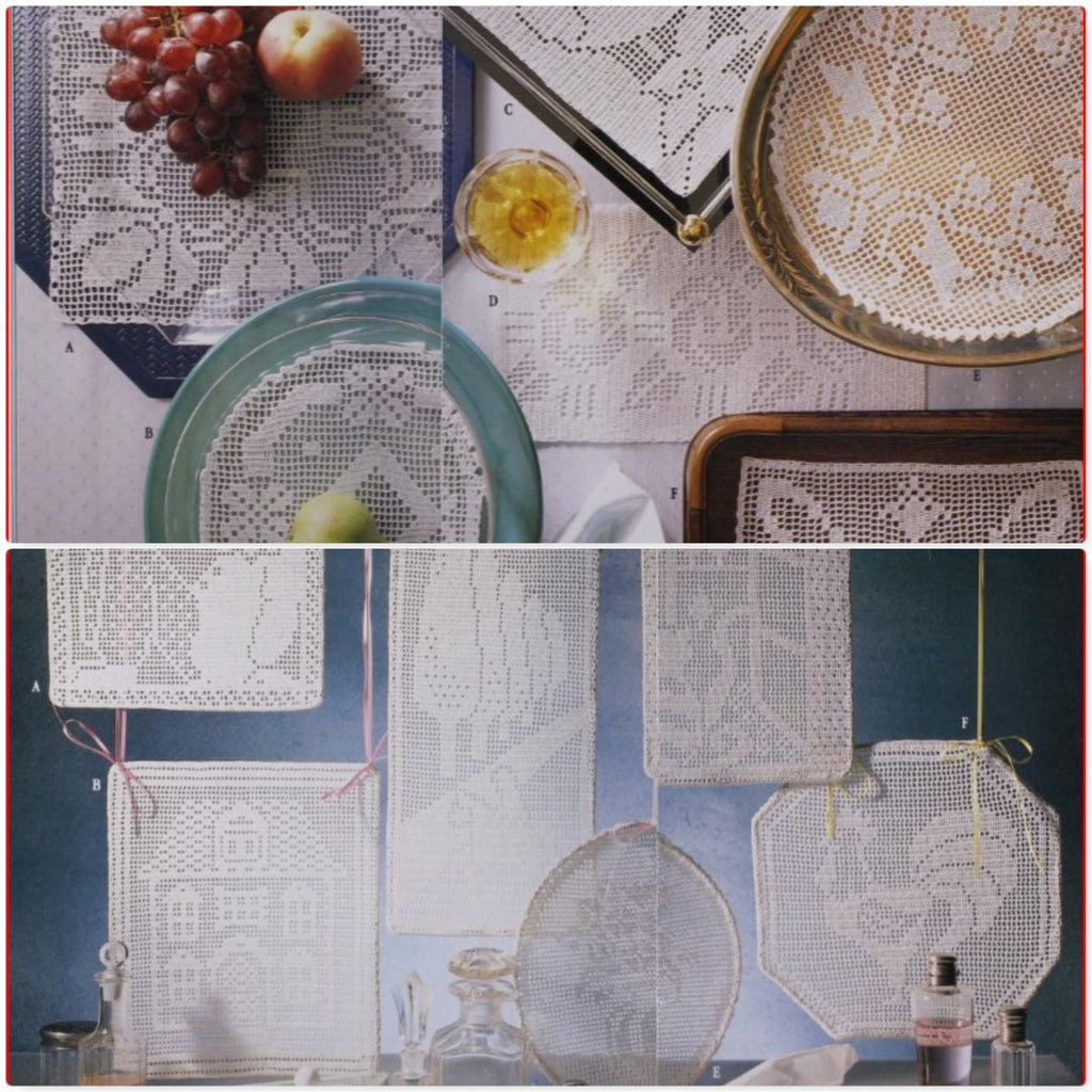 The Filet Crochet Book: More Than 100 Elegant But Simple Country Lace Projects (1992)