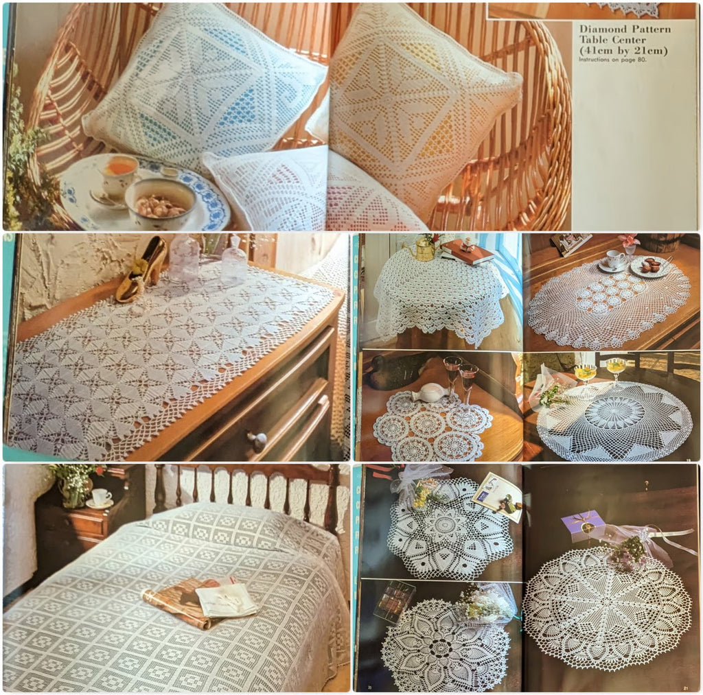 Ondori White Crochet Lace (1990)
