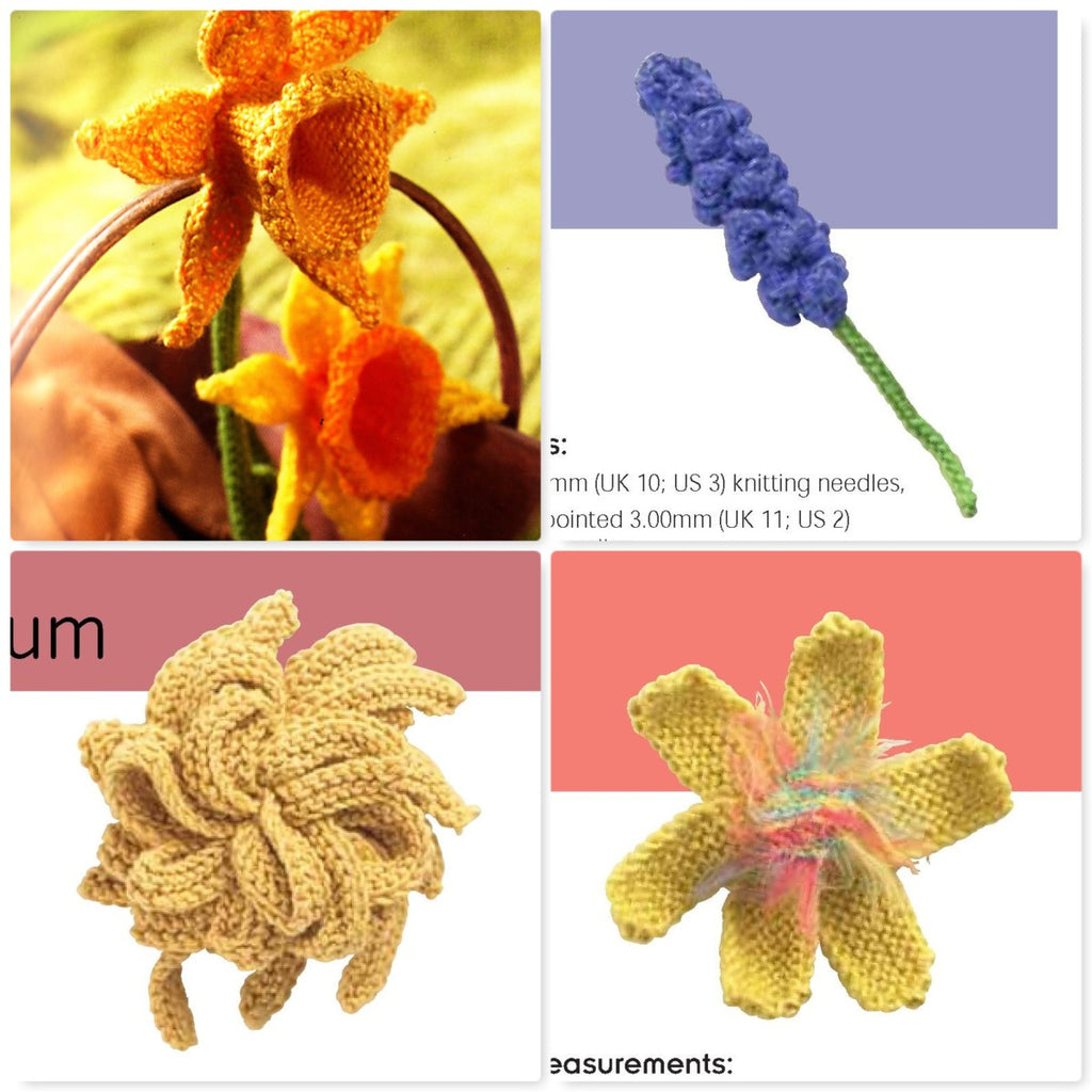 Knitted Flowers: 20 On the Go Projects (2017)
