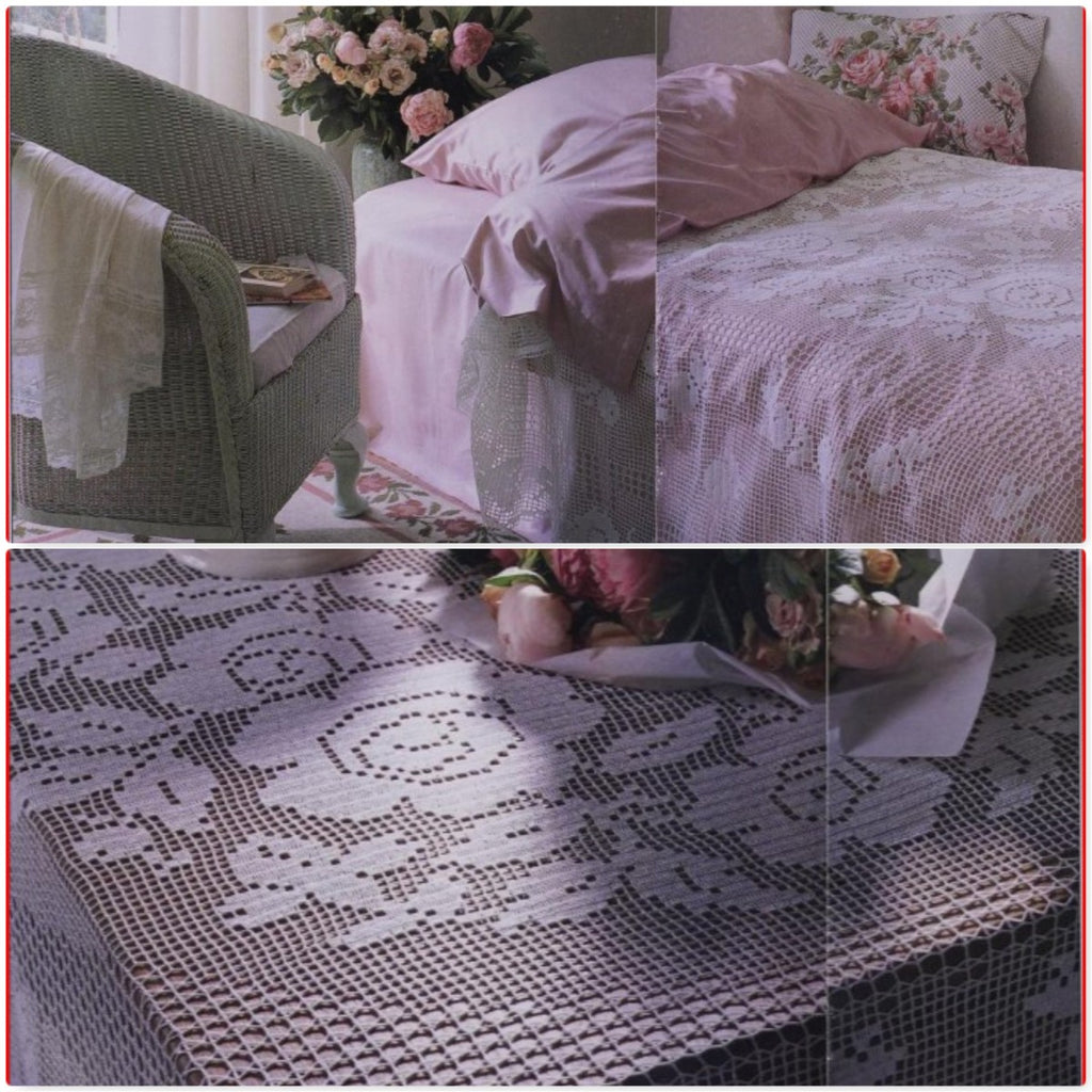 The Filet Crochet Book: More Than 100 Elegant But Simple Country Lace Projects (1992)