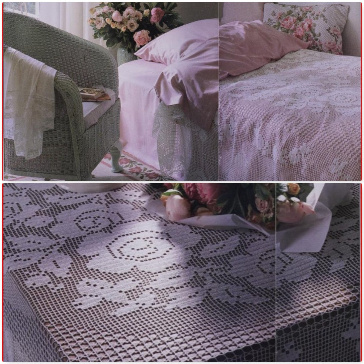 The Filet Crochet Book: More Than 100 Elegant But Simple Country Lace Projects (1992)
