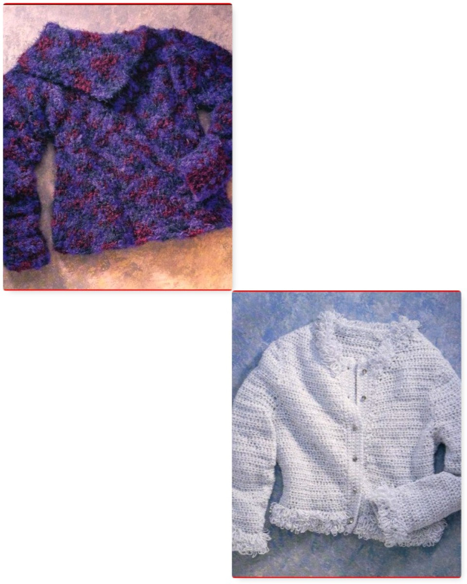 Crocheted Sweaters: Simple Stitches, Great Designs (2001)