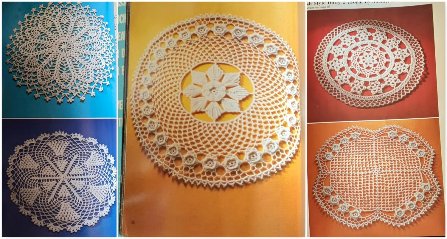 Ondori White Crochet Lace (1990)
