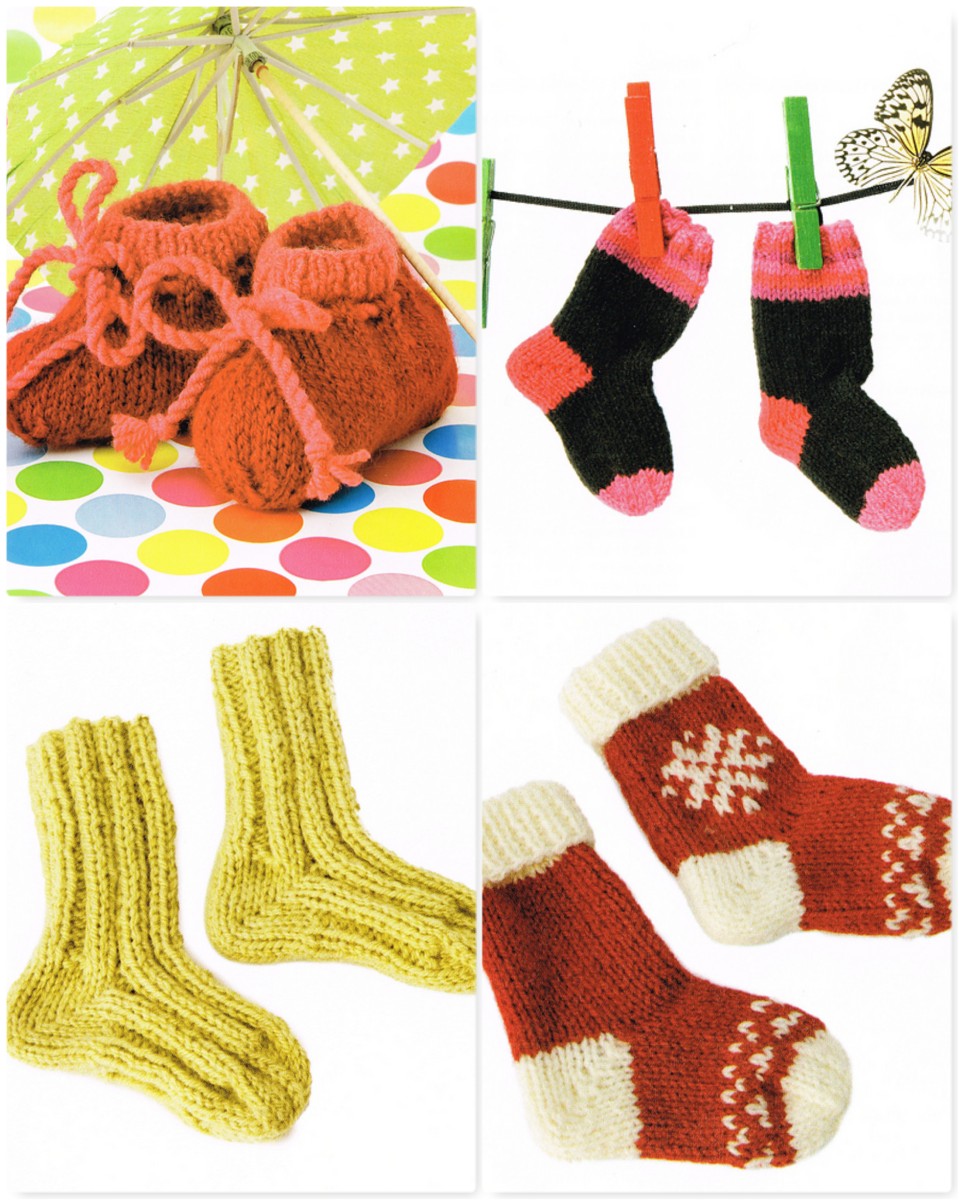 Baby Booties and Socks: 50 Knits for Tiny Toes (2013)