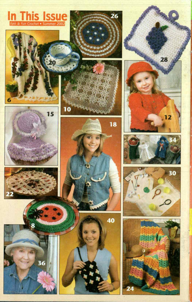 Fast & Fun Crochet Summer 2002