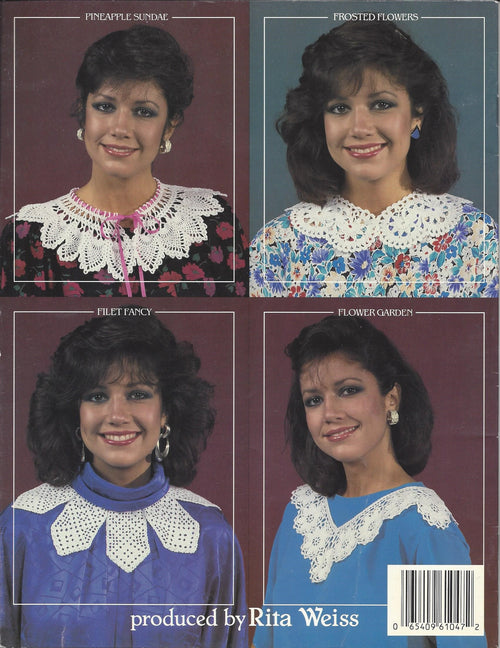 American School of Needlework #1047 – Crocheted Collars (1986)